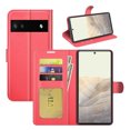 thumbnail image 1 of [PST] Google Pixel 6A 5G 2022 Wallet Case, Leather Magnetic Card Slot Wallet Folio Flip Case Cover, 1 of 5