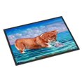 thumbnail image 1 of Carolines Treasures 7407MAT 18 x 27 in. Corgi Sea Shell Find Indoor or Outdoor Mat, 1 of 4