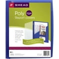 thumbnail image 3 of Smead Poly Report Cover, Tang Style Fastener, LTR, DkBlu, 5/PK (86011), 3 of 10
