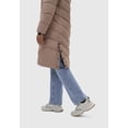 thumbnail image 3 of Marikoo Women's Long Winter Jacket with Hood - Weather-Resistant - Sahnekatzii XIV, 3 of 11