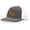 Charcoal/White, variant on AG Hat Co. Mens Patch Hat Chocolate Lab Duck Hunting Leather Patch Mesh Back Trucker Hat, Charcoal/White