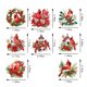 thumbnail image 5 of Adornos Pintura Diamantes 8 Piezas Navidad para Suministros Fiesta, 5 of 9