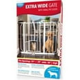 thumbnail image 1 of Carlson Pet Products 0734PW Extra Wide Walk-Through Gate with Door, 1 of 4