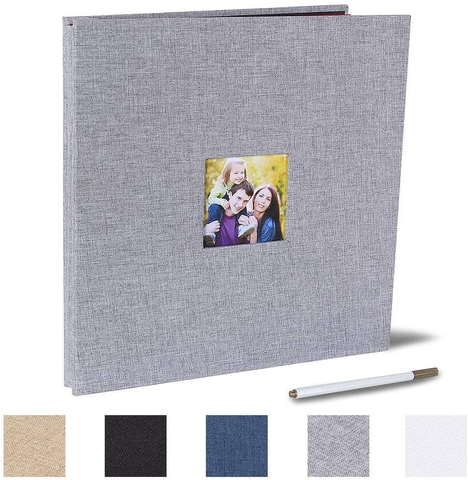 Large Self Adhesive Photo Album 13 x 12.6 Inches Scrapbook