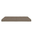 thumbnail image 3 of DHP Willow 6 Inch Full Size Quilted Microfiber Futon Mattress, Tan (Frame Not Included), 3 of 4