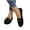 Black, variant on ZACPNCV Womens Breathable Moccasins Round Toe Closed Back Comfort Flat Casual Shoes