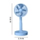 thumbnail image 3 of Ventilador, ventilador de techo, ventilador de escritorio, ventilador portátil, ventilador de carga telescópico plegable vertical, minimalista, mini ventilador de escritorio portátil, ventilador de do, 3 of 7