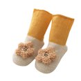 thumbnail image 2 of YYYTop Toddler Baby Girls Boys Socks Non Slip Kid Grips Socks Babies Cute Socks Toddlers Grippers Socks for 0-3 Years Cotton Crew Socks for Baby Gifts Pack, 2 of 9