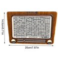thumbnail image 2 of Kids Wooden Money Bank Box With Saving Money Goals Reusable Home Use Money Storage Holder Cases Gift For Friends Banmo, 2 of 5