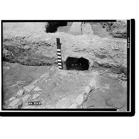 Historic Print, Fort Frederica, Barracks (Ruins), Saint Simons Island, Glynn County, GA - 12, 16" x 20"