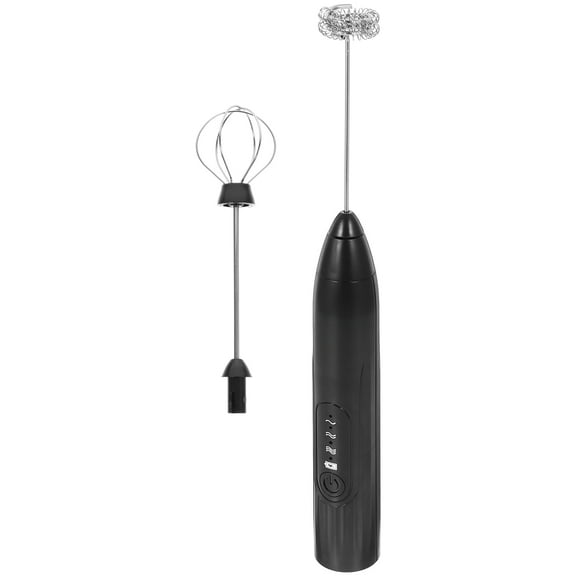 Toyandona Rechargeable Handheld Mixer Black ABS Blending 1 Set for Kitchen Use