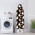 thumbnail image 3 of HELLHERO Ghost Pumpkin Pattern Ironing Board Cover Breathable Dust Covers Easy to Clean Ironing Board Covers for Tailor Shop(No Padding), 3 of 5