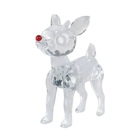 Rudolph Crystal Figurine