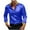 01 Blue, variant on Lantern Sleeve Sequin Party Shirts for Women Dressy Loose V Neck Office Blouse Elegant Ladies Business Casual Tops