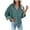 Mint Green, variant on Women Casual Corduroy Shirt Oversize Ladies Shacket Jacket Long Sleeve Button Down Boyfriend Blouse Open Front Coat Top