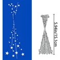 thumbnail image 2 of 3 PCS Metal Cutting Dies for Card Making DIY Crafts Template Bubble Spotty Line Scrapbook Cards Cutting Dies Cut Stencils DIY Embossing Card Making Decorative Paper Dies Scrapbooking, 2 of 7