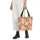 thumbnail image 5 of Fotbe Donut Bolsa de Playa con Estampado, Bolsa de Hombro, Bolsa de Mano Espaciosa, Bolsa de Viaje Ligera, Bolsa de Compras Versátil, 5 of 6