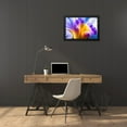 thumbnail image 3 of Stephen Chambers 18x13 Black Modern Wood Framed Wall Art Titled - Flower23, 3 of 6