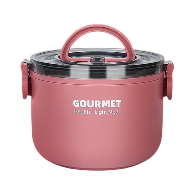 Thermos for Hot Food Food Thermal Jar Insulated Soup Thermos Bottles Plastic Food Container Bento Lunch Box Travel Camping Thermos (1000ml,1600ml)