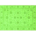 thumbnail image 1 of Ahgly Company Indoor Rectangle Oriental Green Traditional Area Rugs, 4' x 6', 1 of 4