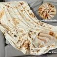 SytleCarry 60 Inch Giant Burritos Tortillas Blanket, Double Sided