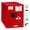 Red(18 x 18 x 23 in), variant on Chemical Storage Cabinet, 18.11"x 18.11"x 23", Anti-Static Grounding, Fireproof Cabinet, Safety Storage Unit, Lab, Shipyard, Factory