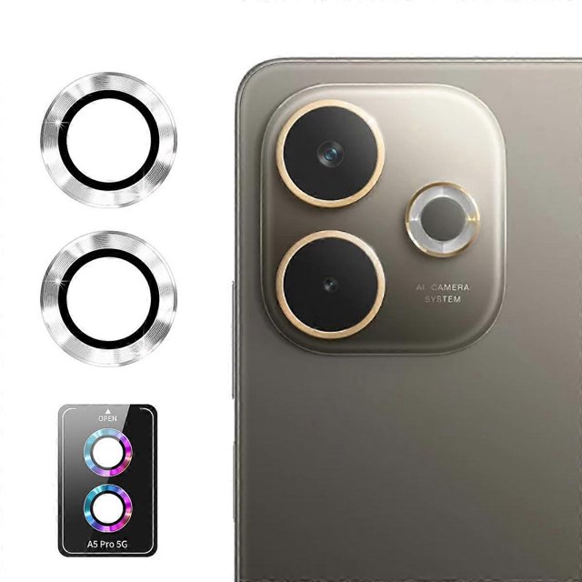 For Oppo A5 Pro 5G (Global) Oppo A5 Pro 4G (Global) Camera Lens Protector ENKAY Hat-Prince Metal Rin