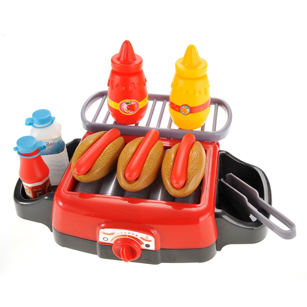 PlayWorld Kitchen Connection Hot Dog Roller Grill Pretend Food Playset - Multicolor