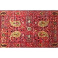 thumbnail image 1 of Ahgly Company Indoor Rectangle Traditional Rust Pink Persian Area Rugs, 5' x 7', 1 of 6