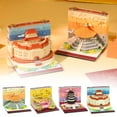 thumbnail image 3 of 4 Types Chinese 3d Calendar Notepad Castle 3d Paper Birthday 2026 Pad Notepad 3d Artistic Cubes Gi Memo Note E0a7 Calendar, 3 of 9