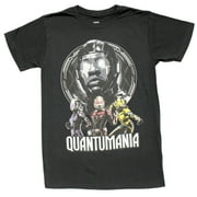 Ant-Man Quantumania Mens T-Shirt - Ft. Antman, Wasp, Stature & Kang (Small)