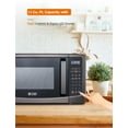 thumbnail image 6 of Commercial Chef 5-in-1 Countertop Microwave Air Fryer Combo, 0.9 Cu. Ft. Capacity, Microwave Air Fryer Convection Oven Bake and Roast, 900W, 10 Power Levels, 10.6" Turntable, 6 of 7