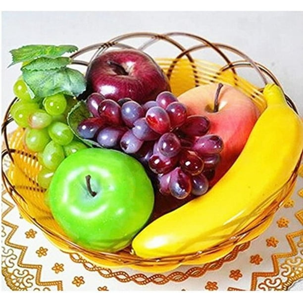 Coolmade Artificial Plastic Realistic Looking 6 Mixed Fruits Simulation