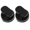 thumbnail image 2 of Transemion 2 Pieces Suction Cup Handle Practical Multi-functional Door Knob Multipurpose Useful House Supply for Window Refrigerator Black 1Set, 2 of 6