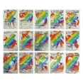 thumbnail image 5 of Popular 27-55PCS New Pocket Monsters Color Gold Foil Card Charizard Pikachu Arceus Silver Rainbow Yingde VSTAR GX V VMAX Card, 5 of 5