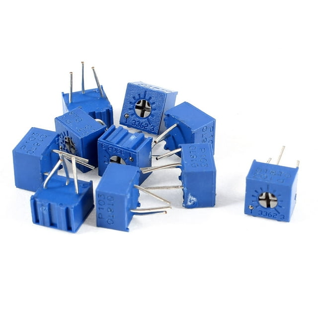 Unique Bargains 10 x Potentiometer Trimmer Variable Resistor 3362P-103 10K Ohm