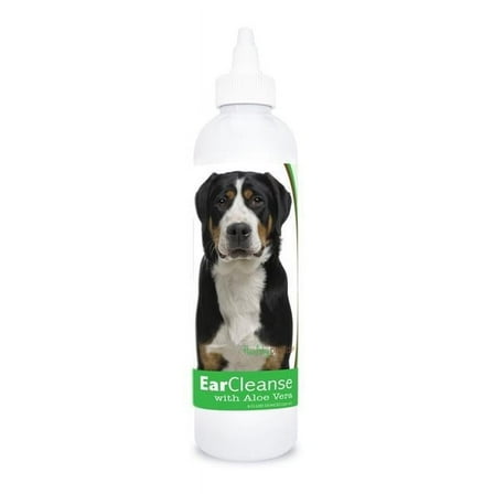 8 oz Greater Swiss Mountain Dog Ear Cleanse with Aloe Vera Cucumber Melon