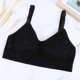 thumbnail image 4 of Seamless Hand Free Breastfeeding Underwear Thin Cup Wireless Bra for Breast Pump(Black XL), 4 of 4