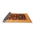 thumbnail image 2 of Ahgly Company Indoor Square Oriental Orange Traditional Area Rugs, 8' Square, 2 of 4