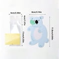thumbnail image 3 of Cute Cartoon Candy Packaging Card Cartoon Animal Card Holding Candy Animal Card Suitable For Candy Decoration 10pc Greeting Cards for All Occasions with inside Message Birthday Greeting Cards for Men, 3 of 4