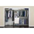 thumbnail image 7 of Closetmaid Ss25-Cos4dr Suitesymphony 7 To 10 Ft Wide Closet Organization System - Grey, 7 of 7