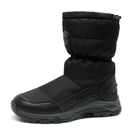 

Nortiv8 Women s Insulated Faux Fur Lined Snow Boots Winter Warm Outdoor Boots SNSB227W BLACK Size 5.5