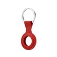 thumbnail image 1 of Protective Finder Case Soft Silicone Tracker Cover with Anti-Lost Stainless Steel Keychain Ring Portable Anti-Scratch Protector Finder Holder for Key Backpack Liner Bag Replacement for Airtag, 1 of 6