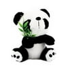 15cm Cute Panda with Bamboo Soft Panda Plush Toy Panda Bear Stuffed Animal Panda Soft Toy Animal Doll Toys Gift Panda Toys for Kids