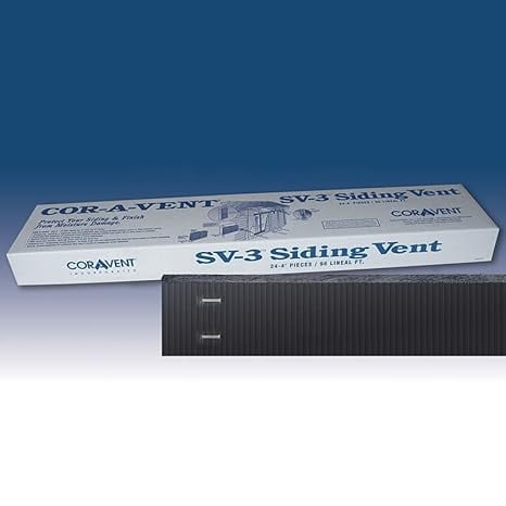 Cor-A-Vent SV-3 Rainscreen Siding Vent
