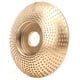 thumbnail image 2 of Accesorios para herramientas de madera, amoladora angular dorada, piezas de Hardware para dar forma, muela abrasiva, instalación sin esfuerzo, 2 of 8