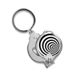 thumbnail image 1 of Illusion Line Repeat Circle Finger Nail Clippers Scissor Stainless Steel Cutter, 1 of 3