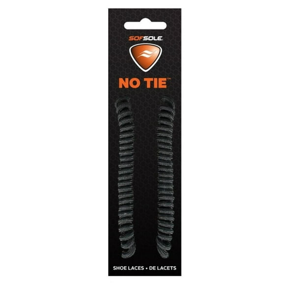 Sof Sole No Tie Shoe Laces - 27"-45" - Black