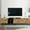 Natural Wood, variant on EUROCO Mid-Century Modern TV Stand Up to 80" Contemporary Rectangle ,Unique Style TV Console Table with 3 Doors & Large Storage Cabinet for Living Room Bedroom