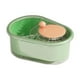 thumbnail image 2 of Limpiador de frutas centrifugador, recipiente limpiador de frutas portátil 2 en 1, cerdas suaves que no dañan las frutas, limpiador de frutas centrifugador de cocina fácil de usar, duradero, 2 of 4